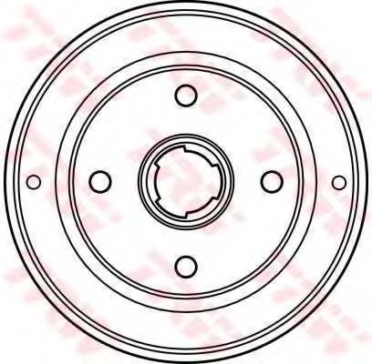 TRIUMPH BNP7063 Brake Drum